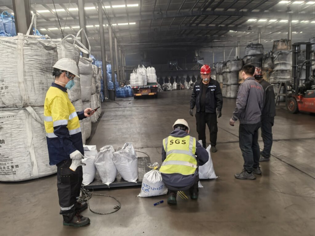 آزمایش SGS گرافیت کم سولفور Green Petroleum Coke